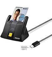 Amazon.com: Type C CAC Reader Saicoo DOD Military USB-C Common Access ...