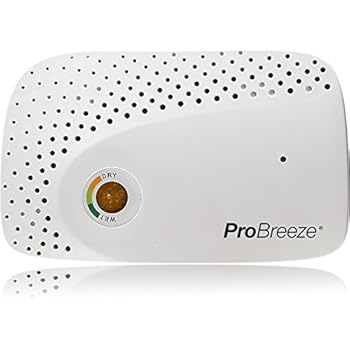 Pro Breeze Renewable Cordless Mini Dehumidifier - for Small Spaces - Gun Safe, Wardrobe, Cabinets and Closets - Non-Toxic Rechargeable Dehumidifier