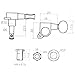 lotmusic Acoustic Guitar Tuning Key (A0594)