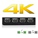 4K HDMI Splitter – 1 Input Device to 4 Displays by Ditching Extra Cable Boxes - Powerful Signal Transfer Up to 65ft – Record & Stream Games from PS4, Xbox One & More