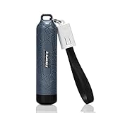 DOFLY Mini 3400mAh Power Bank, Compact Portable Phone Charger External Battery with Keychain Micro USB Cable for all Mobile Phones, MP3 Players, Tablets and Other USB Mobile Digital Devices(Black)