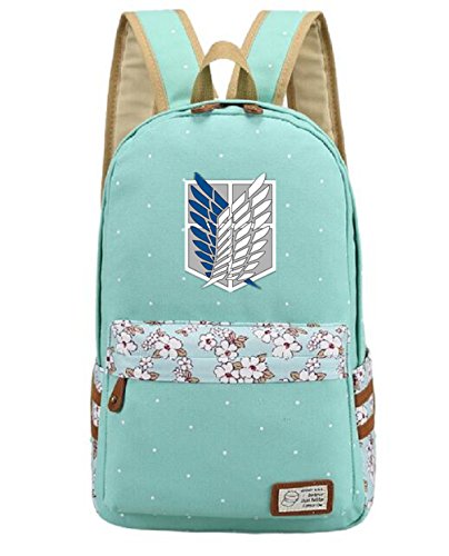 YOYOSHome Anime Attack on Titan Cosplay Daypack Bookbag College Bag Backpack School Bag