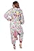 Emolly Fashion Adult Unicorn Animal Onesie Costume Pajamas for Adults and Teens (Medium, Rainbow)