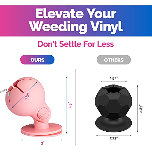 thumbnail image 2 of Vinyl Weeding Scrap Collector Cup - Silicone Holder For HTV Crafting Tools 2 of 11
