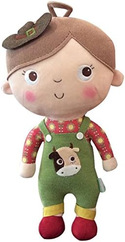 Cute Little Boy Wear Cow Cloth Doll Stuffd Plush toys Cloth Dolls Dress Girl Plush Doll Best Gift for Baby Boys Girls