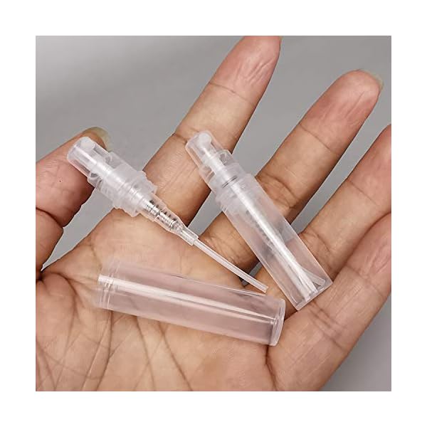 20-Pcs-Mini-Spray-Atomizer-Empty-Bottles-Portable-Mist-Plastic-Refillable-Sample-Bottle-Travel-Spray-Perfume-Bottles-with-Atomizer-Pump-for-Liquid-Makeup-Tool-3ml 20 Pcs Mini Spray Atomizer Empty Bottles, Portable Mist Plastic Refillable Sample Bottle, Travel Spray Perfume Bottles…