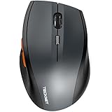 TeckNet Bluetooth Wireless Mouse, Grey (BM306)