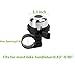 Flyisland Bike Bell 3 Pack, Aluminum Alloy Mini Bicycle Ring Bell Safety Warning Accessories Long Loud Crisp Clear Sound for Mountain Bike, Kids Bike (3 Pack)