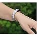 bayite Metal Bands Compatible with Fitbit Alta and Alta HR, Jewelry Bangle Adjustable Bracelet with Rhinestone?(Silver, 5.5
