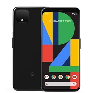 Google Pixel 4 – Smartphone 64GB, 6GB RAM, Dual Sim, Black