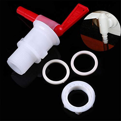 GloryMM Beer Brew Bottling Bucket Plastic Spigot Water Valve Dispensers Tap Replacement Wine Fermenter Making Faucet Homebrew Dispenser Bar Tools