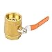 Brass Ball Valve 1-1/4-inch BSP DN32 1.6MPa Female Thread Ball Valve Shut-Off Valve with Lever Handle for Water Oil Gas