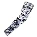 COOLOMG Compression Arm Sleeve Basketball Football Baseball Running Cycling Black Gray XS