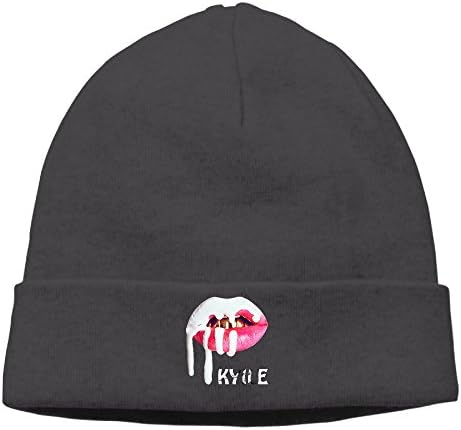 Jirushi Unisex Kylie Jenner Beanie Cap Hat Ski Hat Caps Skull Cap Black