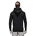 adidas Men's Essentials 3-Stripe Pullover Hoodie, Black/White, Medium