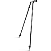 Tripod Bipod Surveying Thumb Release, Aluminum Tripod Bipod for Prism Poles Surveying or GPS Poles of Total Station GPS GNSS