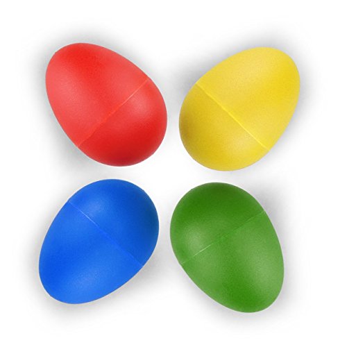Bomach 12 Egg Shakers Music Percussion Instruments Set for Baby Maracas Hand Percussion Rhythm Toys - Thumbnail 3