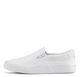 Lugz Women's Clipper Sneaker, White, 9 M US