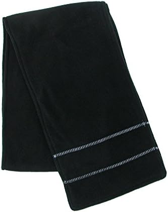 Grand Sierra Women's Super Soft Sport Fleece Winter Scarf, Black