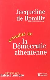 Actualité de la démocratie athénienne
