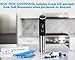 Yedi Total Package Sous Vide Cooker, Max Deluxe Accessory Kit, Recipes, 1000 Watts, Stainless Steel