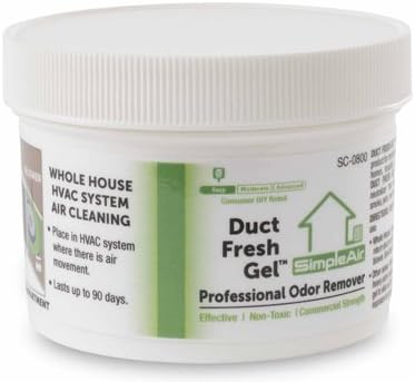 Simpleair Care SC-0800 Duct Fresh Gel, 8-oz. - Quantity 6