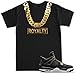 FTD Apparel Men's Gold Chain Royalty T Shirt