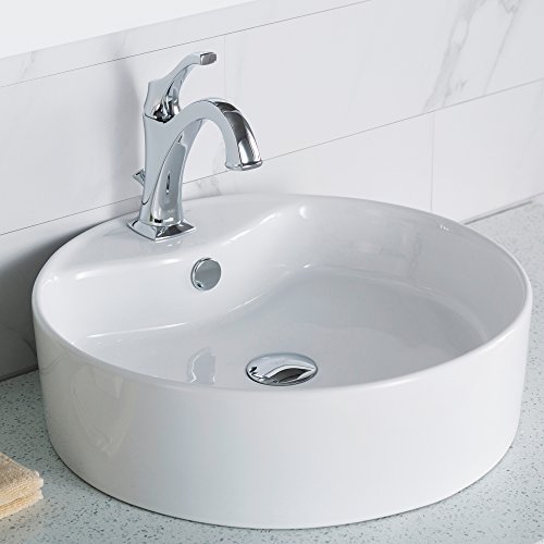 Top 10 round vessel sink with overflow for 2019