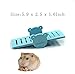 kathson DIY Hamster Rainbow Play Bridge Seesaw Rat Exercise Natural Funny Hamster Nest Toy for Syrian/robo/Mouse/Djungarian/Dwarf Hamster Mic and Small Animal