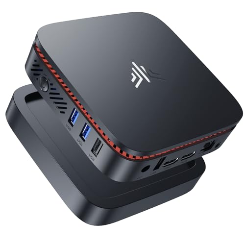 NiPoGi AK1PLUS Mini-PC Alder Lake-N N100 16 GB DDR4 512 GB ROM, Mini-Computer der 11. Generation (bis zu 3,4 GHz), Micro PC mit doppeltem Display, 4K