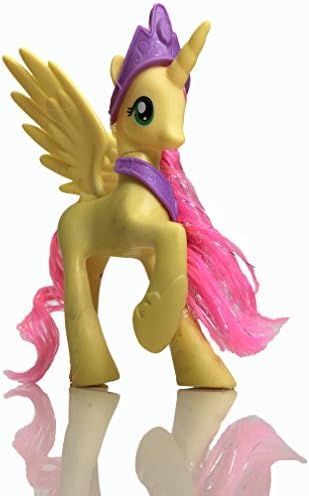Mr Bigz Little Ponies Display Mini Figures Tall 14 cm flutter shy princess (yellow)