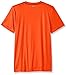 Adidas Boys' Big Short Sleeve Logo Tee Shirt, Solar Red, S (8/10)