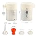 X-Lounger Portable Air Pump with 3600mAh Battery USB Rechargeable Electric Air Pump for Inflatables Quick Inflate Deflate Air Mattress Air Bed Pool Floats,Lightest with Nozzles