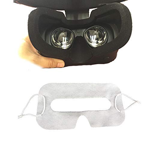 KT-CASE VR Mask for Oculus Quest, 100pcs Disposable Face Cover Mask Compatible with Oculus Rift S-Oculus GO Eye Mask (100PCS)