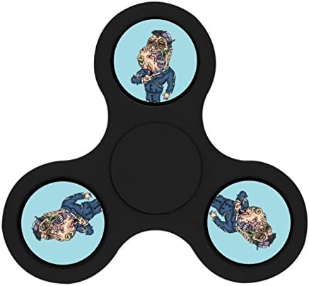 Pandazc American Fidget HAND Spinner Kill Time Toy with Ultra Speed Deep Groove Bearings- Autism Toys Best Boredom Reducer Stress Toy Hand Spinner Fidget Toy for Kids &amp; Adults