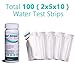 DMight Pool Test Strips, 6-in-1 Water Quality Test Strips, Spa Test Strips for Hot Tubs - Total Chlorine, Free Chlorine/Bromine, pH, Total Alkalinity, Cyanuric Acid, Total Hardness. (2 Pack)