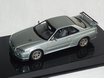 Autoart Nissan Skyline R34 R 34 Gtr V Spec Ii Grau 1 43 Auto Art Modellauto Modell Auto Amazon De Spielzeug