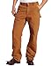 Carhartt Men's Loose Straight Washed Duck Lined Dungaree, Carhartt Brown, W34 x L30