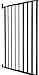 Storkcraft Easy Walk-Thru Tall Metal Safety Gate (White, Black, Gray) – 33.75 Inches Tall, Easy to Install, Pet-Friendly, Durable Metal Hardware, Ideal for Taller Children and Larger Pets