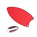 Tangser Multipurpose Silicone Iron Rest Pad for Ironing Board Hot Resistant Mat,Silicone Heat Resistant Iron Rest Pad (Red)