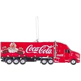 Kurt S. Adler Coca-Cola Semi Truck Christmas Ornament CC2204