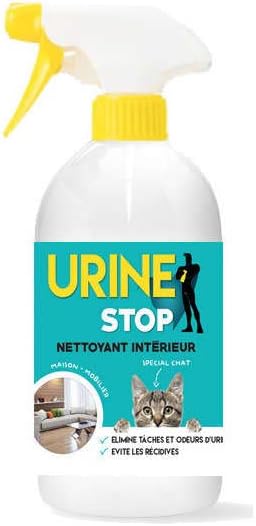 Agecom Urine Stop Nettoyant Interieur Special Chat 500 Ml Amazon Fr Animalerie