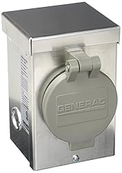 Generac 6346 30-Amp 125/250V Aluminum Power Inlet