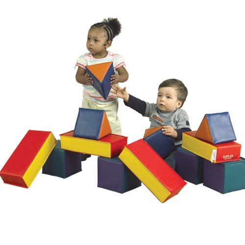 Soft Vinyl Building Blocks Set of 12