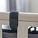 StackStorePlusMore Nursery and Diaper Organizer for Hanging Baby Essentials on Crib Changing Table Wall and Closet