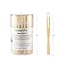 [3 Packs of 110 PCS] 3.5 inch Appetizer Forks, Mini Forks for Appetizers, Cocktail Forks Appetizer Forks, Bamboo Toothpicks for Appetizer, Wooden Forks Food Picks for Fruit, Charcuterie Accessories.