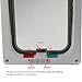 CEESC Cat Door for Windows & Sliding Glass Door (Outer Size 7.5