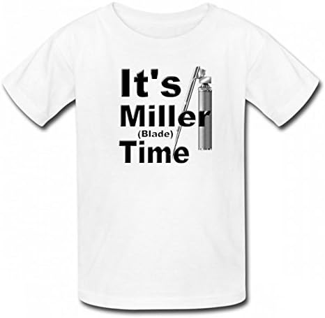 MVNTOO It's Miller Blade Time Cool Tshirt Cotton Tops Best Quality Kid Tee White