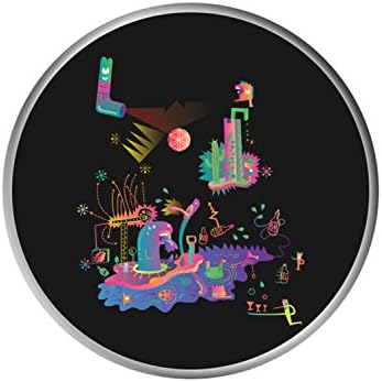 Pop Mount Socket Car Mount for SmartPhone or Tablets for Men - Hold Your Phone - Toxic Colors