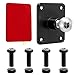 iBolt Aluminum 17mm AMPs Adapter Plate - for Garmin GPS Devices, Smartphone Holders and Other Industry Standard 17mm adapters